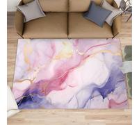 HYGIUID Tapete moderno y lujoso de mármol para puerta, 60 x 90 cm, textura de piedra, mármol degradado, para interiores, baño, exterior, lavable, para pasillo, dormitorio, mesita de noche