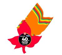 Hygloss para Artes y Manualidades, Muchos usos creativos, Actividades temáticas de otoño, 6.5 Pulgadas, 40 Piezas, Colores Vibrantes Surtidos