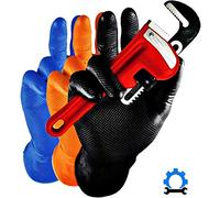HYGOSTAR GANT EN Nitrile Power Grip, M, Noir