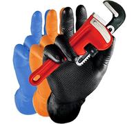 HYGOSTAR GANT EN NITRILO POWER GRIP, L, NOIR