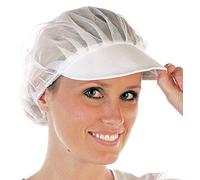 Hygostar - Gorro de malla con paraguas, color blanco