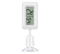 Hygrometer Thermometer, 2 en 1 Giratable Temperature Humidity Monitor With Clear LCD Display, Indoor Climate Sensor, Perfect For Cellar, Greenhouse, Basement, Pet Reptil, Incubator