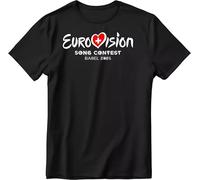 HYGV22DCV Eurovision Song Contest Basel T Shirt Black M