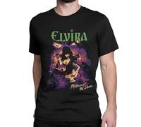 HYGV22DCV Film Elviras Mistress of The Dark T Shirt Black M