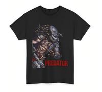 HYGV22DCV Predator Schwarzenegger Movie T Shirt Black M