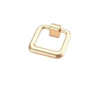 HYHJYMG Cajón Gabinete Muebles Manijas de Cocina para Perilla de gabinete Muebles de Puerta Anillos Dorados de un Solo Orificio, 5015,32