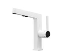 HYHJYMG grifos con Spray latón sacado de la batería del baño Cuenca Gris Gris