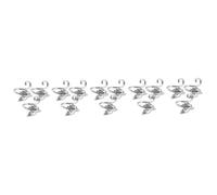 HYHJYMG joyería Anillo de suéter de Punto órgano de Oro Kit de inquietud para Mujeres Ganchos de Pulgar de la Mujer Anillos apilables Marcador Circular Circular Delantero de nudillo de cañón