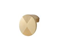 HYHJYMG Perillas de gabinete de aleación de Zinc Macizo, manijas de gabinete de Cocina, Tirador de cajón Dorado Redondo, manija de Puerta de Muebles, manijas Simples nórdicas, Oro S