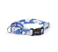 Hyhug Collar Martingala con patrón de diseño para perros grandes, a prueba de escapes, sin tirones, duradero para uso en exteriores, ideal para entrenamiento y paseos diarios (perro nube, extragrande)