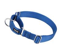 Hyhug Collar Martingale para perros extra grande, azul, a prueba de escapes, nailon resistente, duradero, sin tirones, ideal para entrenamiento y paseos diarios