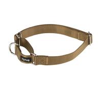 Hyhug Pets Martingale - Collar para Perro, no destiñe, Collar de Entrenamiento Resistente sin Hebilla, Control Suave, antiescape. (Amarillo Militar, Grande)