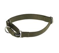 Hyhug Pets Martingale - Collar para Perro, no destiñe, Collar de Entrenamiento Resistente sin Hebilla, Control Suave, antiescape. (Verde Militar, Grande)