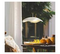 HYJAUSXB Lámpara de araña LED pequeña Minimalista nórdica, Moderna, para Sala de Estar, Comedor, hogar, iluminación, decoración de Interiores (Blanca, 40 cm)