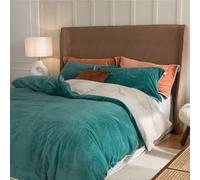 HYJYGM A-Class Velvet 4-Piece Bedding Set - Winter Warm Bed Linen for Home 4-Pieceskin -Friendly and Non-irritating(Emerald,Queen)