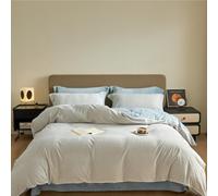 HYJYGM A-Class Velvet 4-Piece Bedding Set - Winter Warm Bed Linen for Home 4-Pieceskin -Friendly and Non-irritating(Root Ash,King)