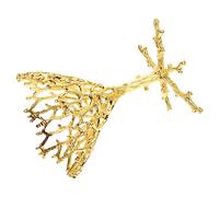 HYJYGM Hollow Metal Crystal Sphere Stand Creative Base Decorative Crystal Holder for Bedroom Office Living Room Display Resistant Compact Ornament