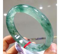 HYJYGM Jade Bangle for Women Natural Green Jadeite s Box Valentine’s Day,59mm