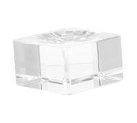 HYJYGM Transparent Crystal Stand Sphere Holder for Display Firm Support Desktop Base for Crystal Stones and Ornaments Minimalist for Home Office Decoration