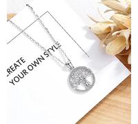HYJYGM Tree of Life Pendant Family Tree Necklace Lover Charm Cable Chain or Charm Only