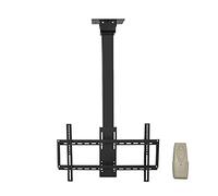 HYJYGM TV Stand,Motorized Ceiling TV Mount,Motorized TV Bracket with Adjust Left and Right,for Multi-Media Classrooms/Conference Halls/Home/Training Room(B 100cm)