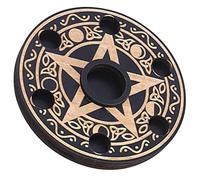 HYJYGM Wooden Display Base for Crystal Balls Elegant Crystal Sphere Holder for Home for Bedroom Office and Living Room for Birthdays and Holidays