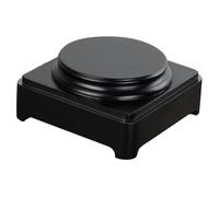 HYJYGM Wooden Round Base Planter Stand with Stable Support Smooth Polished Plant Display Pedestal for Indoor Pots Versatile Home Decor Flowerpot Holder