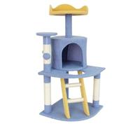 HYKJCSS Arbol Gatos Torre para Gatos Árbol para Gatos Torre para Gatos De Varios Niveles para Gatos De Interior Perchas De Felpa Ensanchadas Condominio para Gatos con Raspado Rascador Árbol para Gato