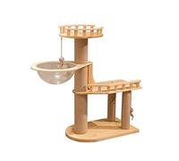 HYKJCSS Arbol Gatos Torre para Gatos Cat Condo Cat Tower Cápsula Espacial Arena para Gatos Marco De Escalada para Gatos Marco De Verano para Gatos Rascador Poste Rascador Árbol para Gato