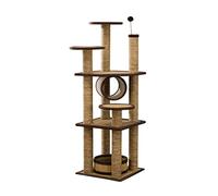 HYKJCSS Arbol Gatos Torre para Gatos Cat Tower The Cat Climb Sisal Cat Climbing Frame Arena para Gatos Cat Tree Platform Cat Scratch Board Cat Nest Rascador Árbol para Gato