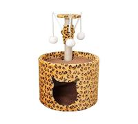 HYKJCSS Arbol Gatos Torre para Gatos Cat Tree Cat Scratching Post Condo Felpa Gatito Actividad con Postes De Rascado Pet Play House Rascador Árbol para Gato