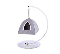 HYKJCSS Arbol Gatos Torre para Gatos Cat Tree Tower Tipo De Cesta Multifunción Cat Climbing Frame Hamaca Nido, Diseño De Agujeros, Tablero De Partículas De Alta Densidad Rascador Árbol para Gato