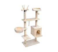 HYKJCSS Arbol Gatos Torre para Gatos Juguete De Árbol para Escalar Gatos De Varios Niveles, Torres De Escalada, Rascador para Gatos, Escalador, Muebles De Condominio Rascador Árbol para Gato(B)