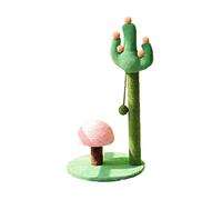 HYKJCSS Arbol Gatos Torre para Gatos Marco De Escalada De Gato De Cactus Torre De Gato Lindo Poste De Rascado De Sisal Torre De Gato Gatitos Juguetes Soporte De Actividad Rascador Árbol para Gato(A)