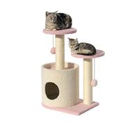 HYKJCSS Arbol Gatos Torre para Gatos Marco De Escalada para Gatos, Árbol para Gatos, Plataforma De Salto para Gatos De Peluche, Torre para Gatos con Postes para Rascar Sisal Rascador Árbol para Gato