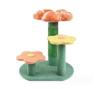 HYKJCSS Arbol Gatos Torre para Gatos Marco De Escalada para Gatos, Árbol para Gatos, Rascador para Gatos, Torre para Gatos, Plataforma para Saltar Flores Rascador Árbol para Gato