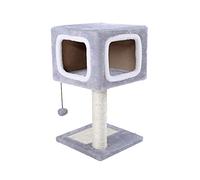 HYKJCSS Arbol Gatos Torre para Gatos Poste Rascador para Gatos con Bola Colgante, Poste Rascador para Gatos Duradero con Árbol para Gatos con Cuerda De Sisal Rascador Árbol para Gato