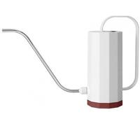 HYKJCSS Regadera Regadera De 1,2 L Sin Esfuerzo, Rociador Plástico Gran Cobertura for Plantas, Caño Largo, Maceta Resistente for Rociar Flores Jardinería(White)