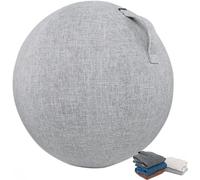 HYLDM Funda protectora para pelota de gimnasia, funda lavable con asa, oficina, repele la suciedad, duradera, antideslizante, para embarazo, fitness, yoga, 001,55 cm