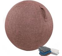 HYLDM Funda protectora para pelota de gimnasia, funda lavable con asa, oficina, repele la suciedad, duradera, antideslizante, para embarazo, fitness, yoga, 003,55 cm