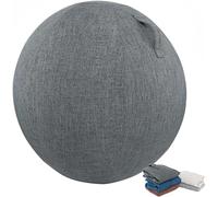 HYLDM Funda Protectora para Pelota de Gimnasia, Funda Lavable de Pelota de Gimnasia con Asa, Oficina, Antimanchas, Duradera, Antideslizante, Para Embarazo, Fitness, Yoga, 002,55 cm