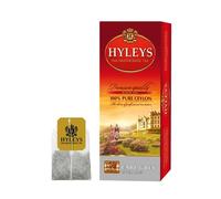 Hyleys® | Té negro de Ceilán y bergamota | Té Earl Grey en filtros | Té Negro Sabor Bergamota - 25 Bolsitas de Té (50 Gr)