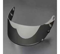 HYLGY Visera Casco de Motocicleta para Arai GP-6 GP-6S GP-6RC SK-6, Repuesto de Visera Tintada Antirayaduras, Revestimiento de Lente con Protección UV,Normal-D Silver