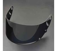 HYLGY Visera Casco de Motocicleta para Arai GP-6 GP-6S GP-6RC SK-6, Repuesto de Visera Tintada Antirayaduras, Revestimiento de Lente con Protección UV,Normal-A Deep Tea