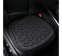 HYLLYP 1 PCS Cojines para Asientos para Citroen C3 2009-2013, Espuma de Memoria Almohadillas Transpirable Ergonómico Protector de Asiento Automotriz,Black