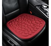 HYLLYP 1 PCS Cojines para Asientos para Opel Frontera, Espuma de Memoria Almohadillas Transpirable Ergonómico Protector de Asiento Automotriz,Red