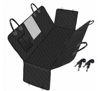 HYLLYP 1 Pieza Funda Asiento Coche Perro Adaptado para Cadillac XT4 2019-2025 Protector Banquette Trasera Impermeable Antideslizante Oxford Hamaca Rejilla