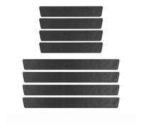 HYLLYP 8 Piezas Protector Coche Protector Cinta Umbral Fibra para Caméra de Recul Voiture pour Hyundai Kona 2023-2026, Protección Antiarañazos, Autoadhesiva Tira Umbral Coche Universal