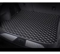HYLLYP Alfombrilla Protectora para Maletero de Coche para Skoda Kamiq NW4 I 2019-2024, Alfombrilla de Goma Universal Antideslizante E Impermeable - Resistente A Manchas,Black Rice Noodles