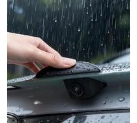 HYLLYP Funda para Cámara de Visión Trasera de Coche para Honda Civic 11, Funda Protectora contra La Lluvia, Protector de Visibilidad Mejorado,Black